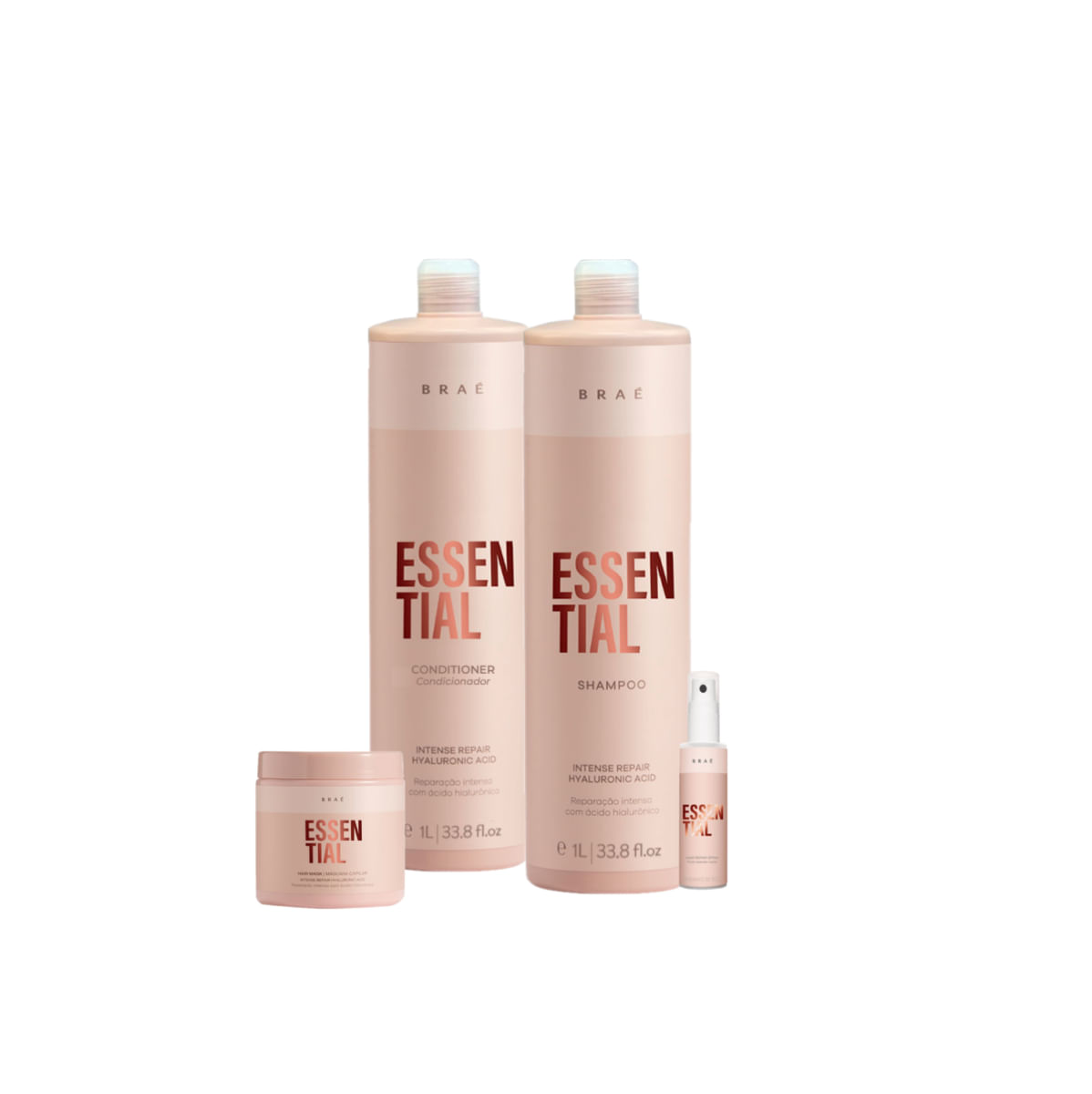 Kit Braé Essential  Ultra Hidratação Grande (4 produtos)