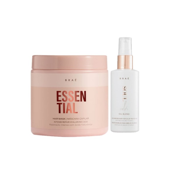 Kit Braé Essential Máscara G e Óleo Soul Color (2 produtos)