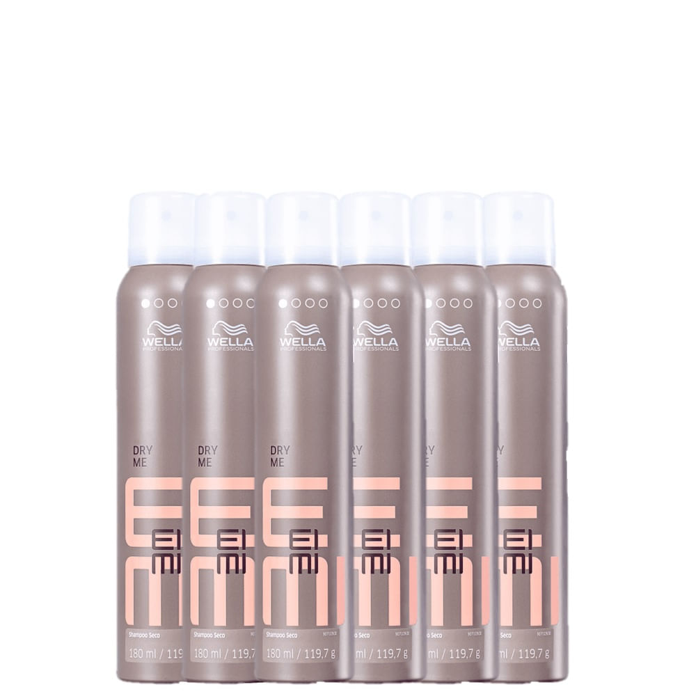 Kit Wella Professionals EIMI Dry Me - Shampoo a Seco 180ml (6 Unidades)