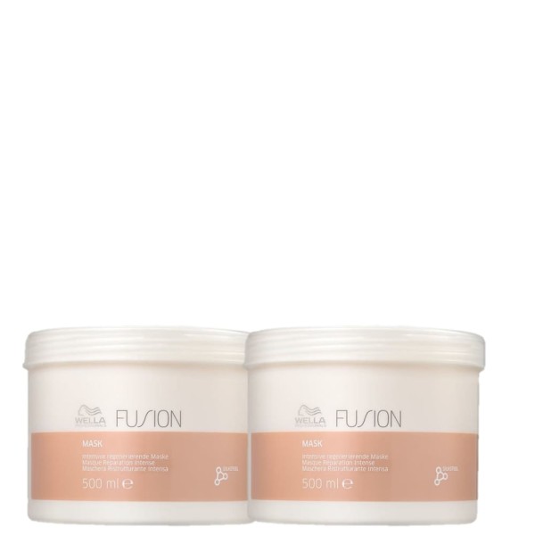 Encontraproduto.com.br - Kit Wella Professionals Fusion - Mascara Reconstrutora 500ml (2 Unidades)