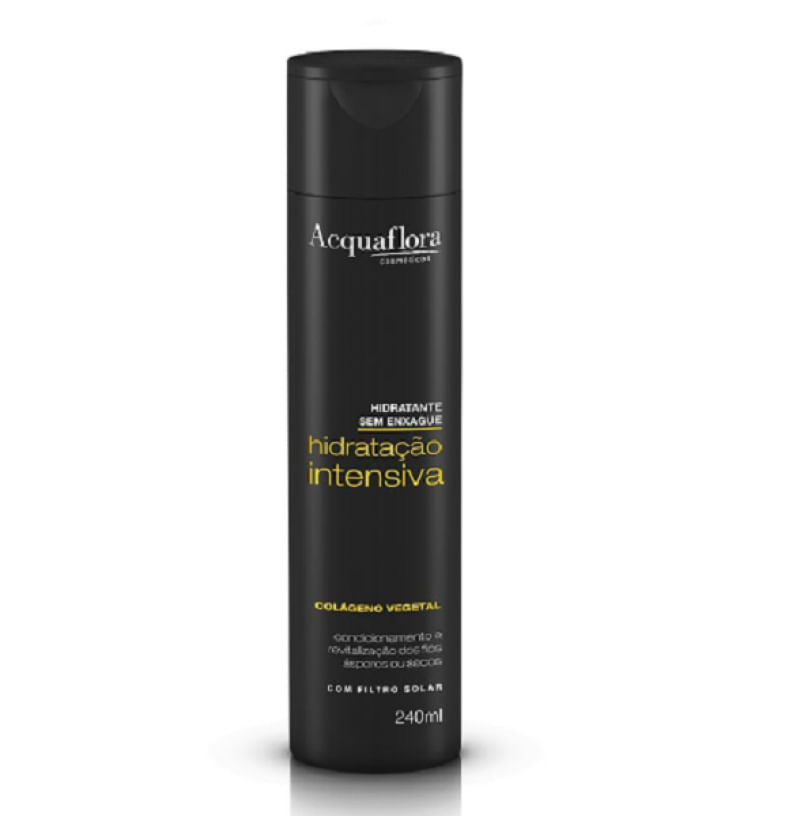 Acquaflora Hidratação Intensiva Shampoo+Condicionador 300ml+Mascara 250ml+Hidrat. s/ Enxague 240ml