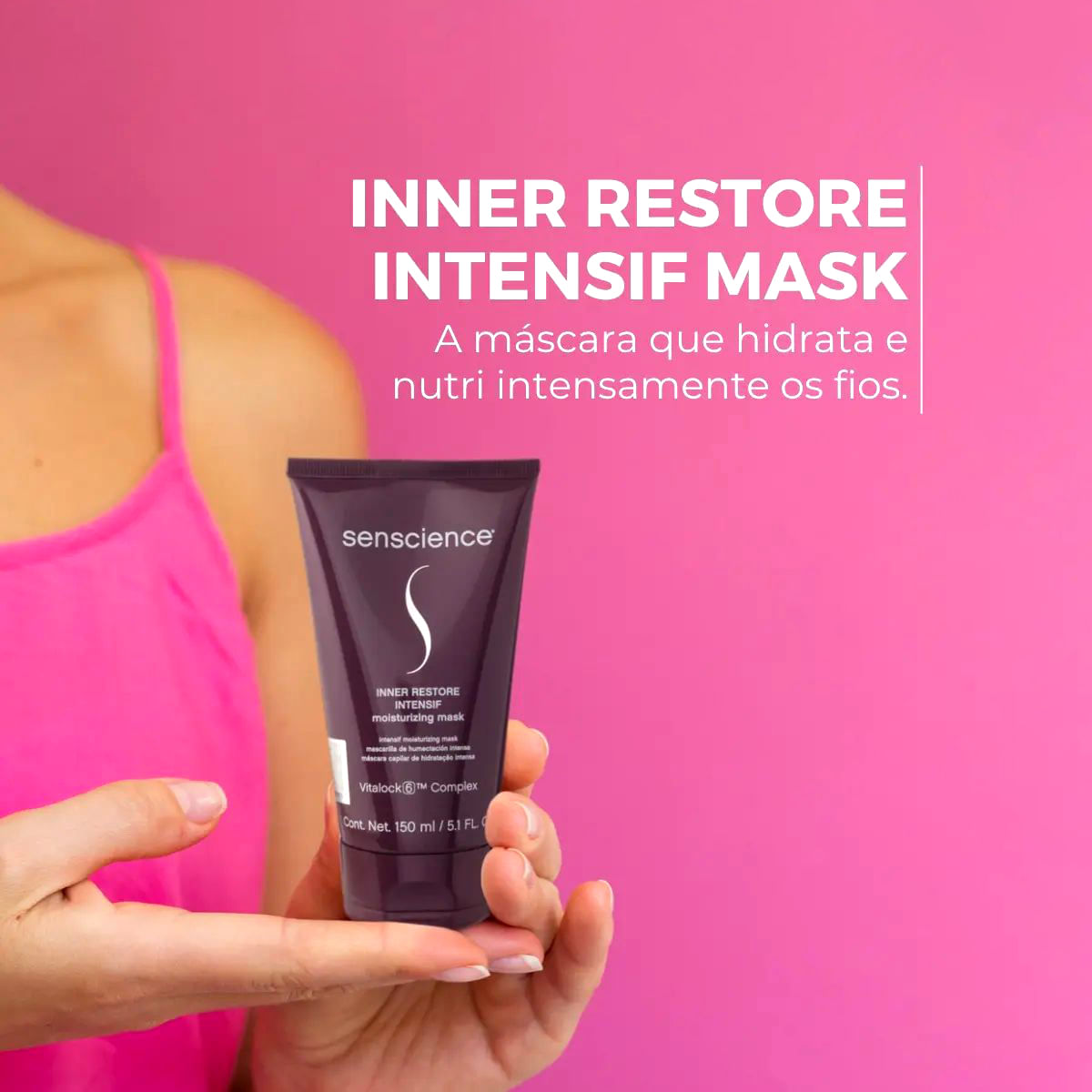 Encontraproduto.com.br - Kit Senscience Purify Shampoo Máscara e Leave-in (3 produtos)