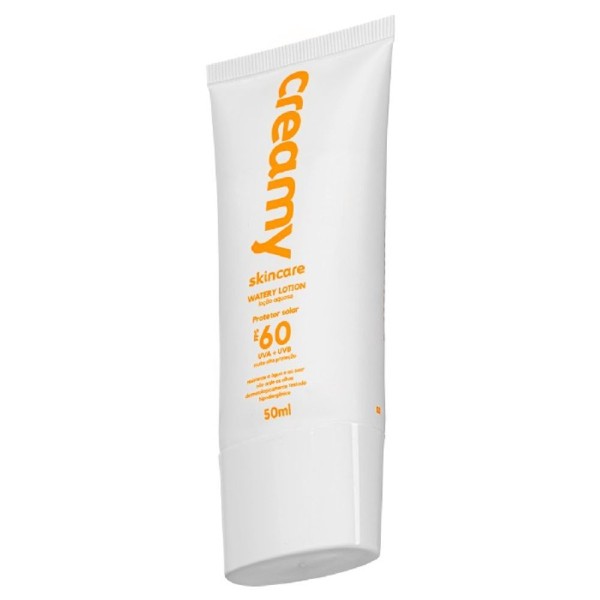 Encontraproduto.com.br - Protetor Solar Fps 60 Creamy 50ml – Sem óleo, Toque Seco, Efeito Matte, Resistente à água E Suor