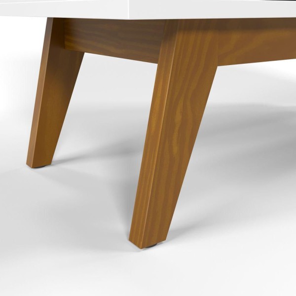 Encontraproduto.com.br - Aparador Buffet Balcão 4 Portas Com Prateleiras Patrimar