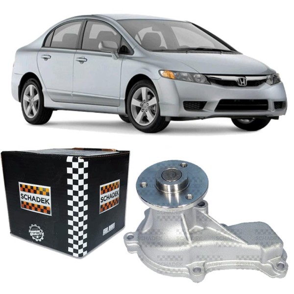 Encontraproduto.com.br - Bomba Dagua Honda New Civic 1.8 2.0 16V 06 12
