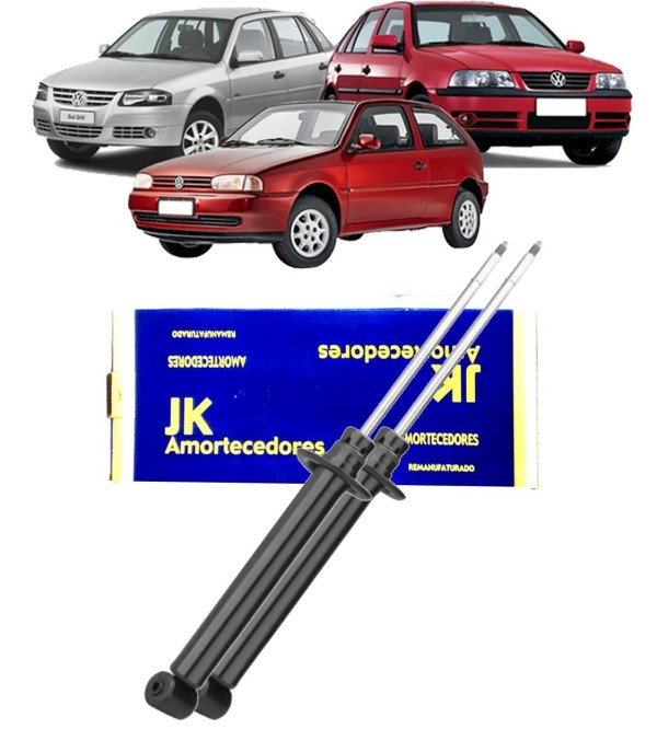 Encontraproduto.com.br - Amortecedor Traseiro Gol G2 G3 G4 1995 A 2014 Reman Jg