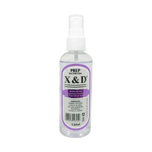 Encontraproduto.com.br - X&d Prep Bactericida 120mls Tamanho 120mls