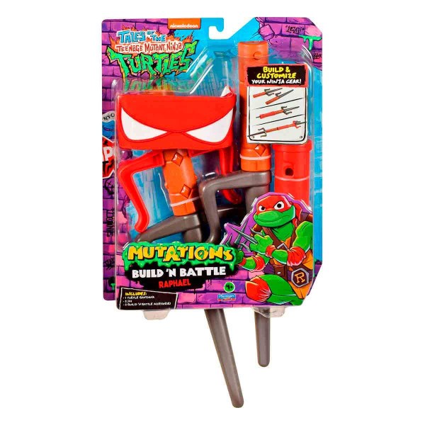 Encontraproduto.com.br - Bandana e Sais do Raphael - Tartarugas Ninja Mutations