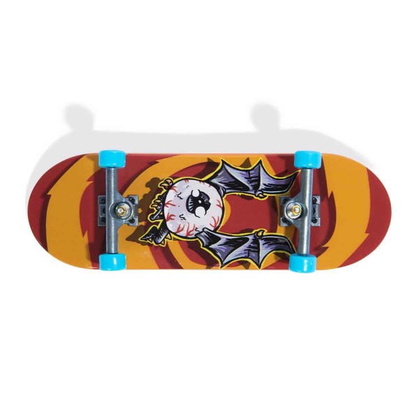 Encontraproduto.com.br - Skate De Dedo E Boneco Sk8 Crew (Fone Azul) 96Mm - Tech Deck