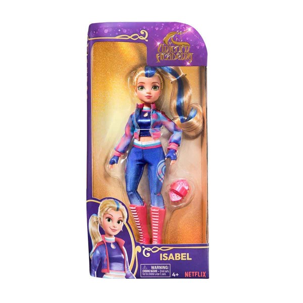 Encontraproduto.com.br - Boneca Articulada Isabel De 24Cm - Academia Unicórnio