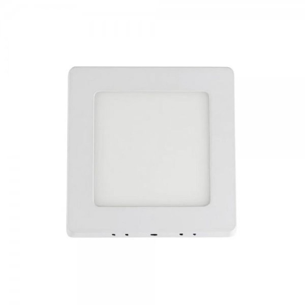 Encontraproduto.com.br - Luminária Plafon 6w Led Quadrado Sobrepor 6500k
