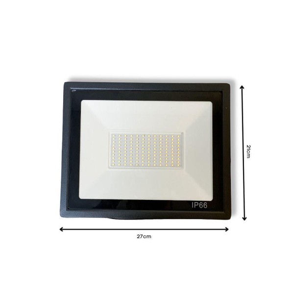Encontraproduto.com.br - Refletor Led Holofote 200w Smd Prova D água Branco Frio 6000k