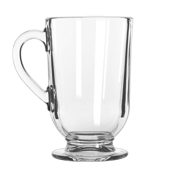 Encontraproduto.com.br - Jogo 12 Canecas De Cappuccino Vidro Berlim Taça Café Transparente 325ml Em Casa Tem
