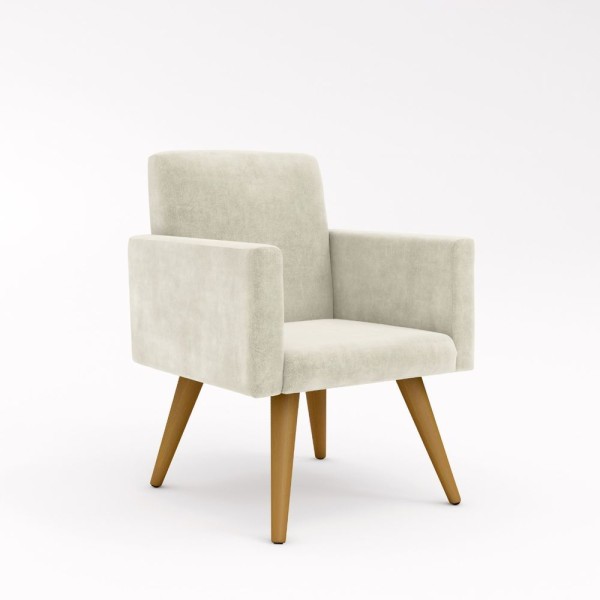 Encontraproduto.com.br - Kit 2 Poltronas Copa Do Mundo Brasil Decoração bege