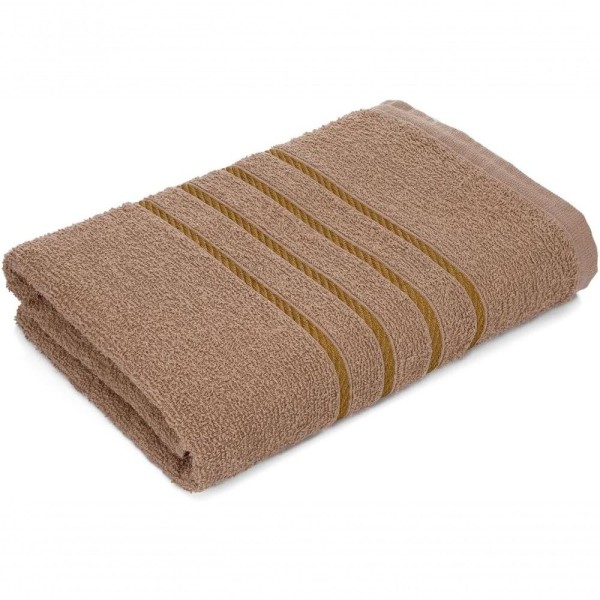 Encontraproduto.com.br - Jogo De Toalha 2 Banho + 2 Rosto Montreal 100% Algodão Alta Absorção - Marron