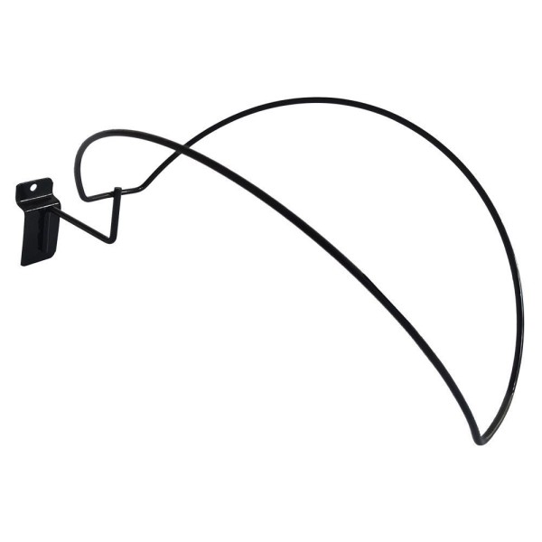 Encontraproduto.com.br - 25 Suporte De Boné Para Painel Canaletado Preto