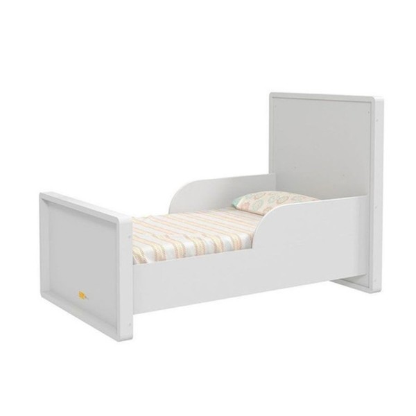 Encontraproduto.com.br - Berço Tutto New 100% Mdf Com Colchão Cor Branco Soft - Matic