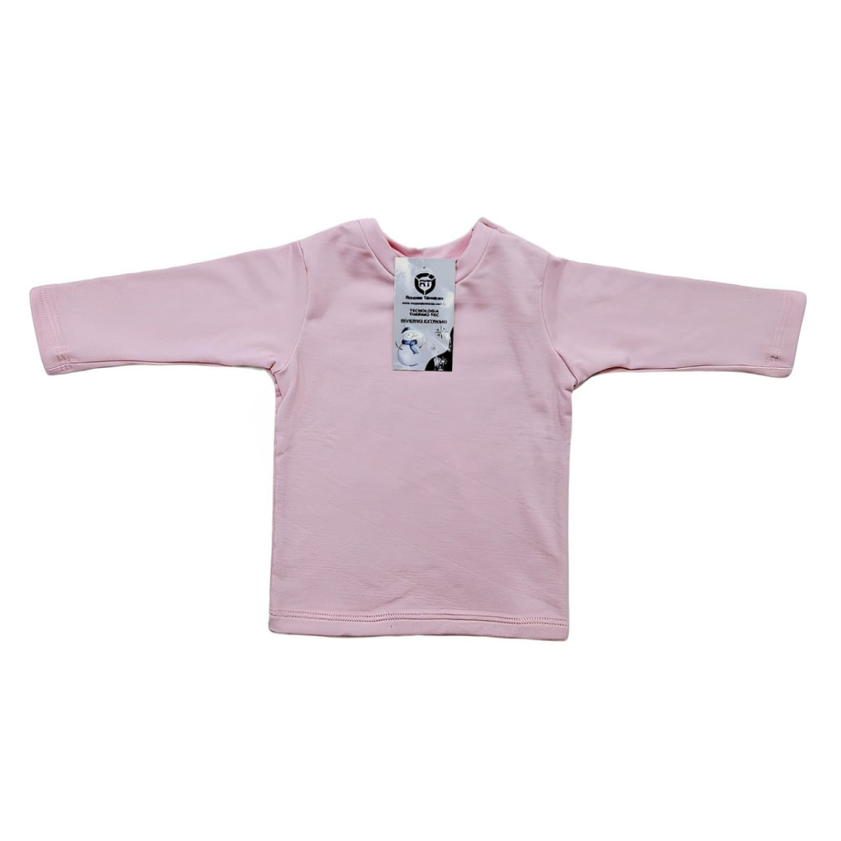 Camisa Térmica Bebê Segunda Pele Frio Intenso 250g Unissex Viagem Neve Lazer