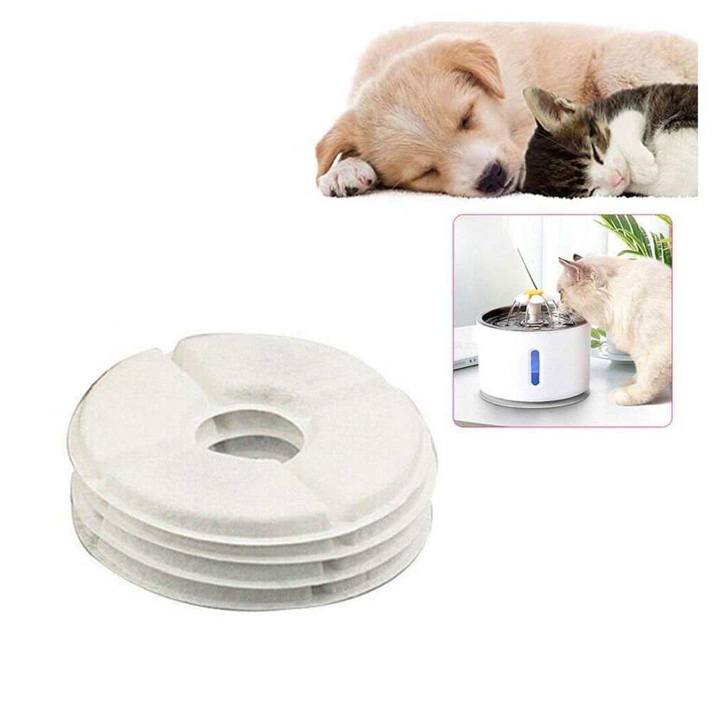 Encontraproduto.com.br - Refil Filtro 4 Unidades Carvao Ativado Pet Gato Cachorro Animais Estimaçao Fonte Bebedouro Agua Limpa Potavel