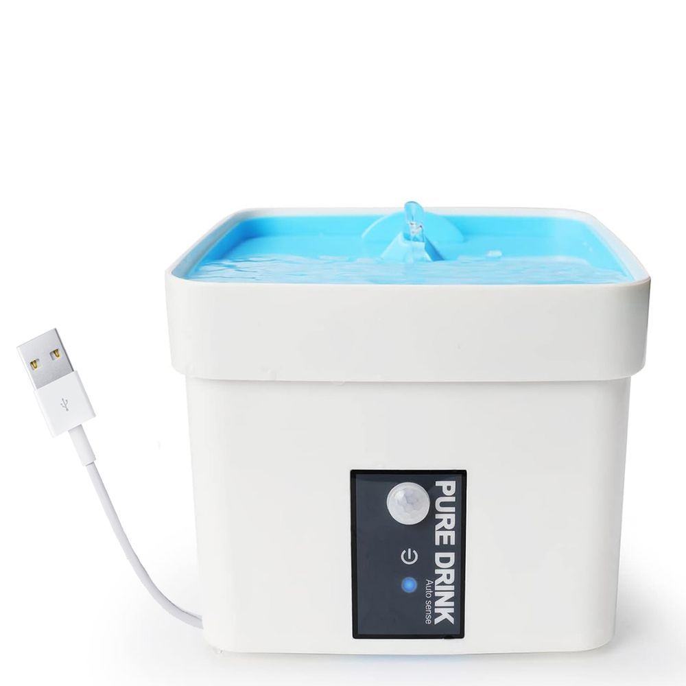 Encontraproduto.com.br - Bebedouro Fonte Agua Sensor 1,5l Pet Gato Cachorro Filtro