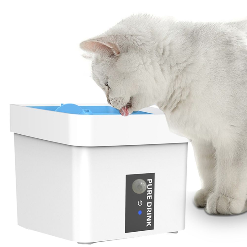 Encontraproduto.com.br - Bebedouro Fonte Agua Sensor 1,5l Pet Gato Cachorro Filtro