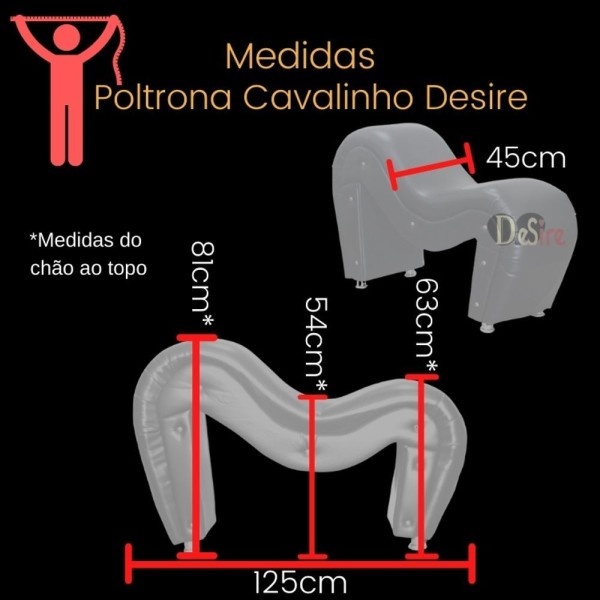 Encontraproduto.com.br - Poltrona Cavalinho vermelho Com Pegador