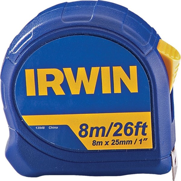 Encontraproduto.com.br - Trena Standard Profissional Com Trava 8 Metros 25mm Irwin