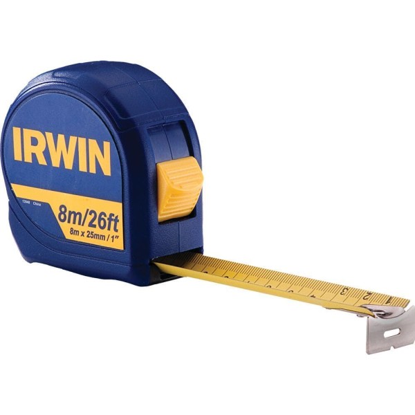 Encontraproduto.com.br - Trena Standard Profissional Com Trava 8 Metros 25mm Irwin