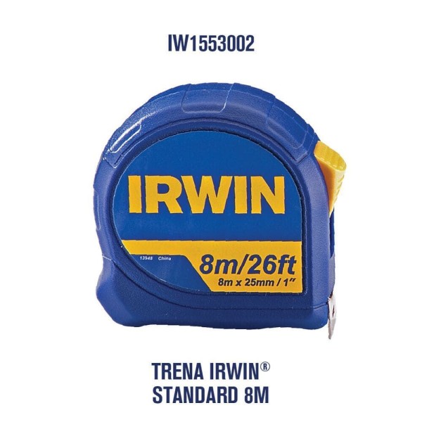 Encontraproduto.com.br - Trena Standard 8 Metros Com Trava Iw13948 Irwin