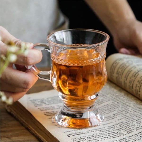 Encontraproduto.com.br - Jogo 12 Caneca De Café 117ml Hanover Vidro Cristalino Transparente Xícara Em Casa Tem