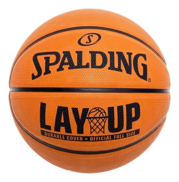 Bola De Basquete Spalding Lay Up Laranja - Oficial Tamanho 7