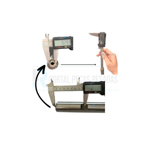 Encontraproduto.com.br - Pino Da Manga Eixo Gmc 7110 Leve 30,20 X 187mm Gm03p20