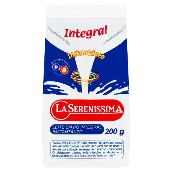 Encontraproduto.com.br - Leite em Pó La Serenissima Instantâneo 200g