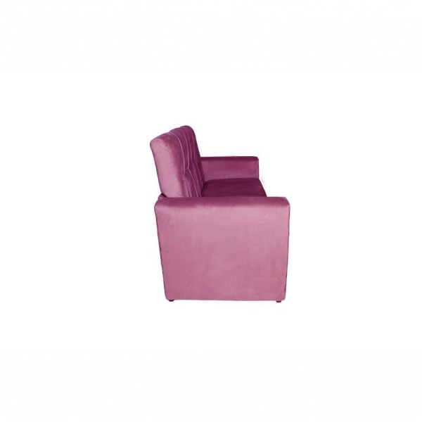 Encontraproduto.com.br - Sofá 2 Lugares Pequeno Alice E Porta Controle Herreiro Rosa