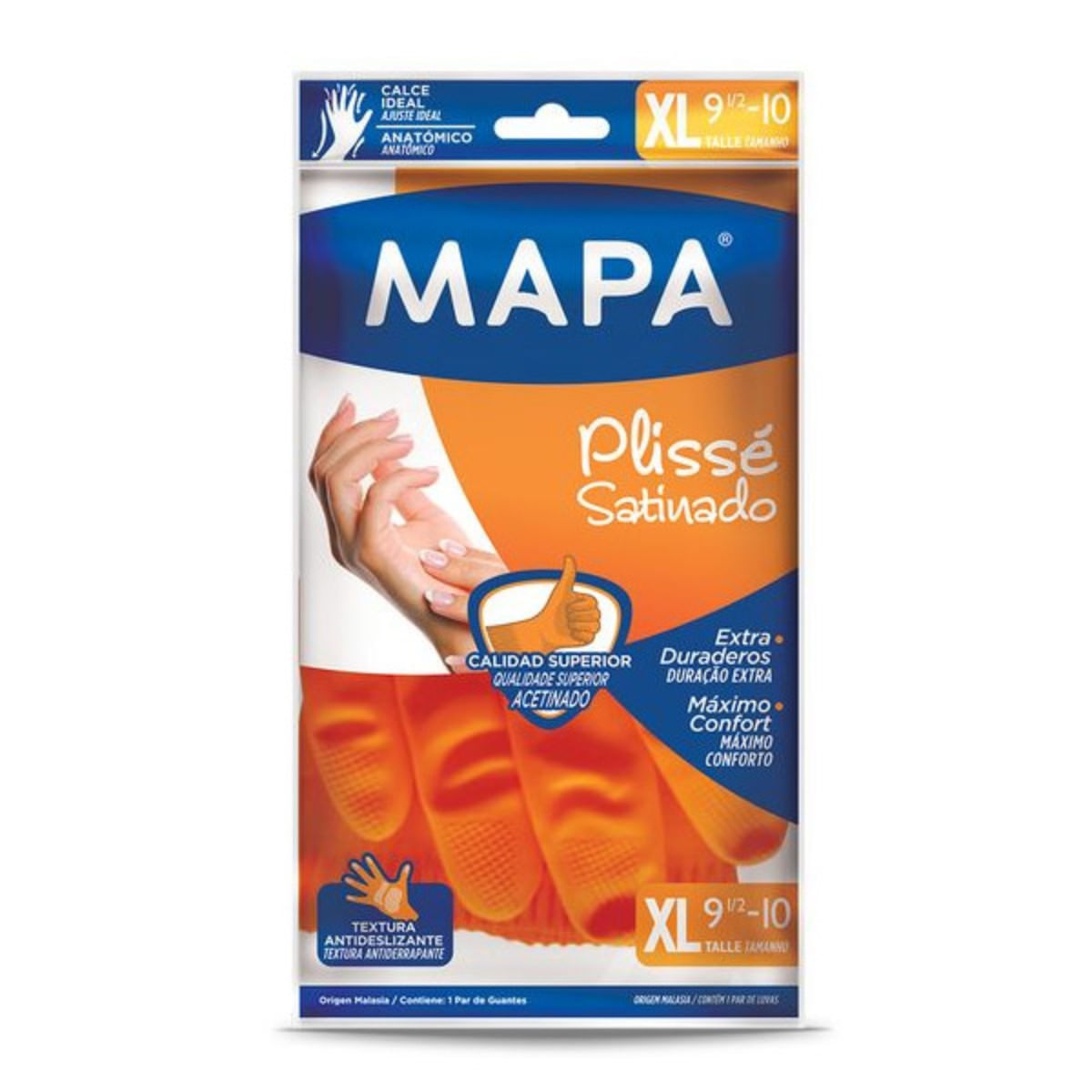 Luva Mapa Plisse Tamanho XG Mucambo