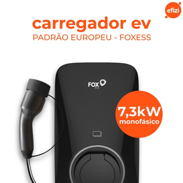 Encontraproduto.com.br - Carregador Para Carro Elétrico Trifásico Foxess