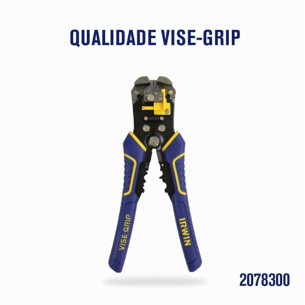 Encontraproduto.com.br - Kit Alicate Descascador Irwin + Trena Manual Com Trava Std