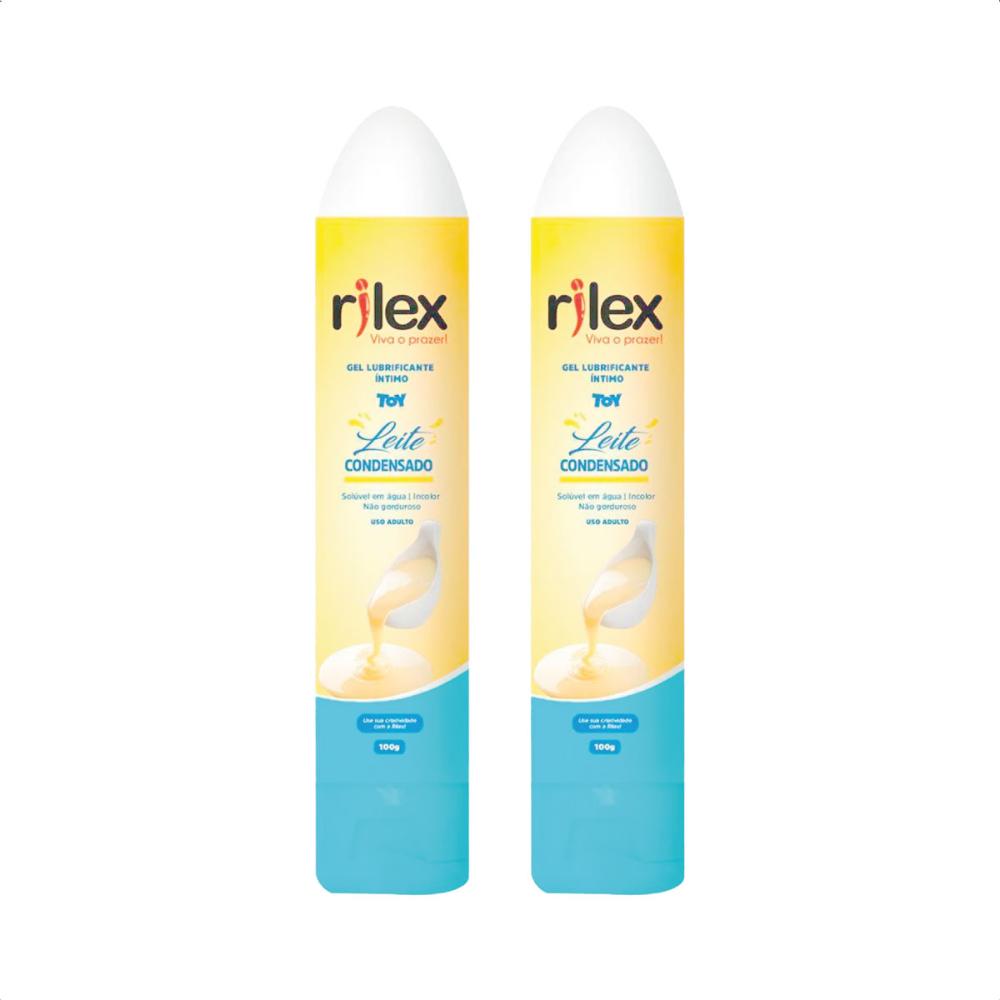 Rilex - 02 Gel Lubrificante Leite Condensado Toy 100g