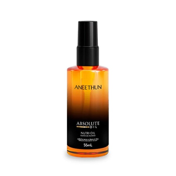 Encontraproduto.com.br - Kit  Aneethun Absolute Oil - Shampoo 300ml + Máscara 250ml + Óleo 55ml + Finalizador 210ml