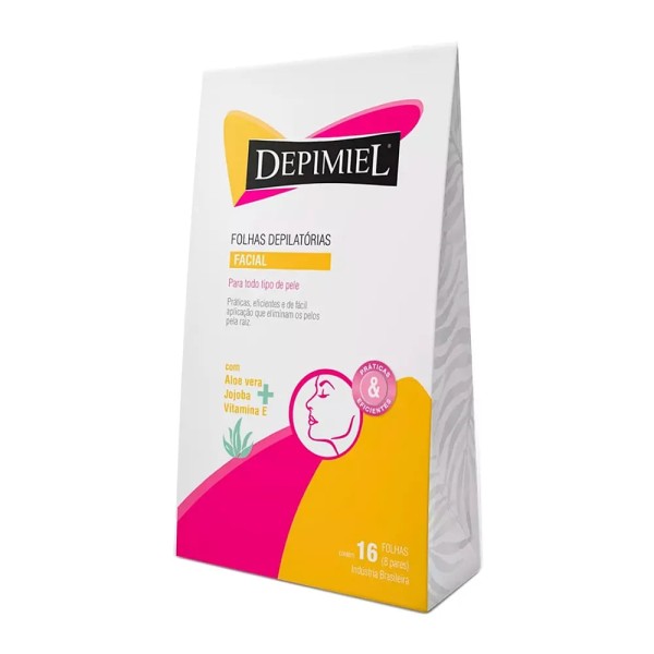 Encontraproduto.com.br - Folhas Depil Depimiel Rosto