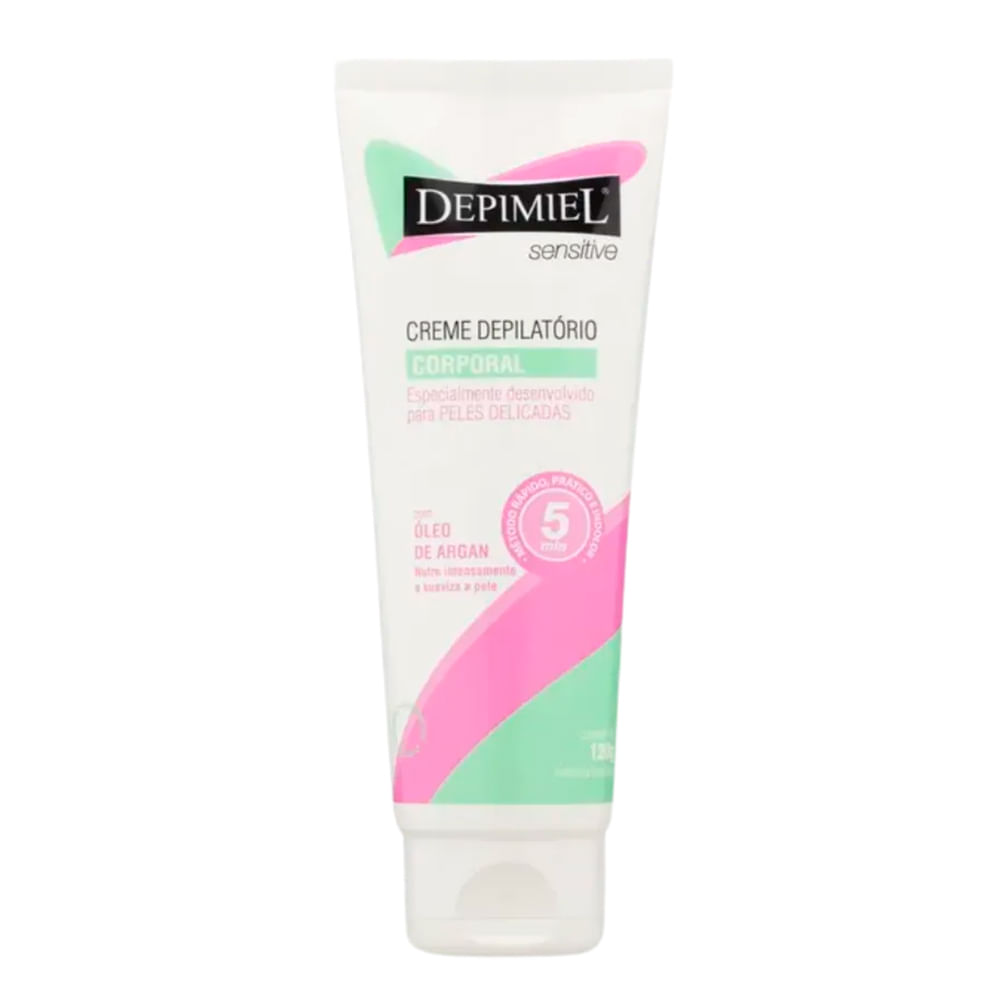 Encontraproduto.com.br - Depimiel Corporal Creme Sensitive - Depilatório 120g