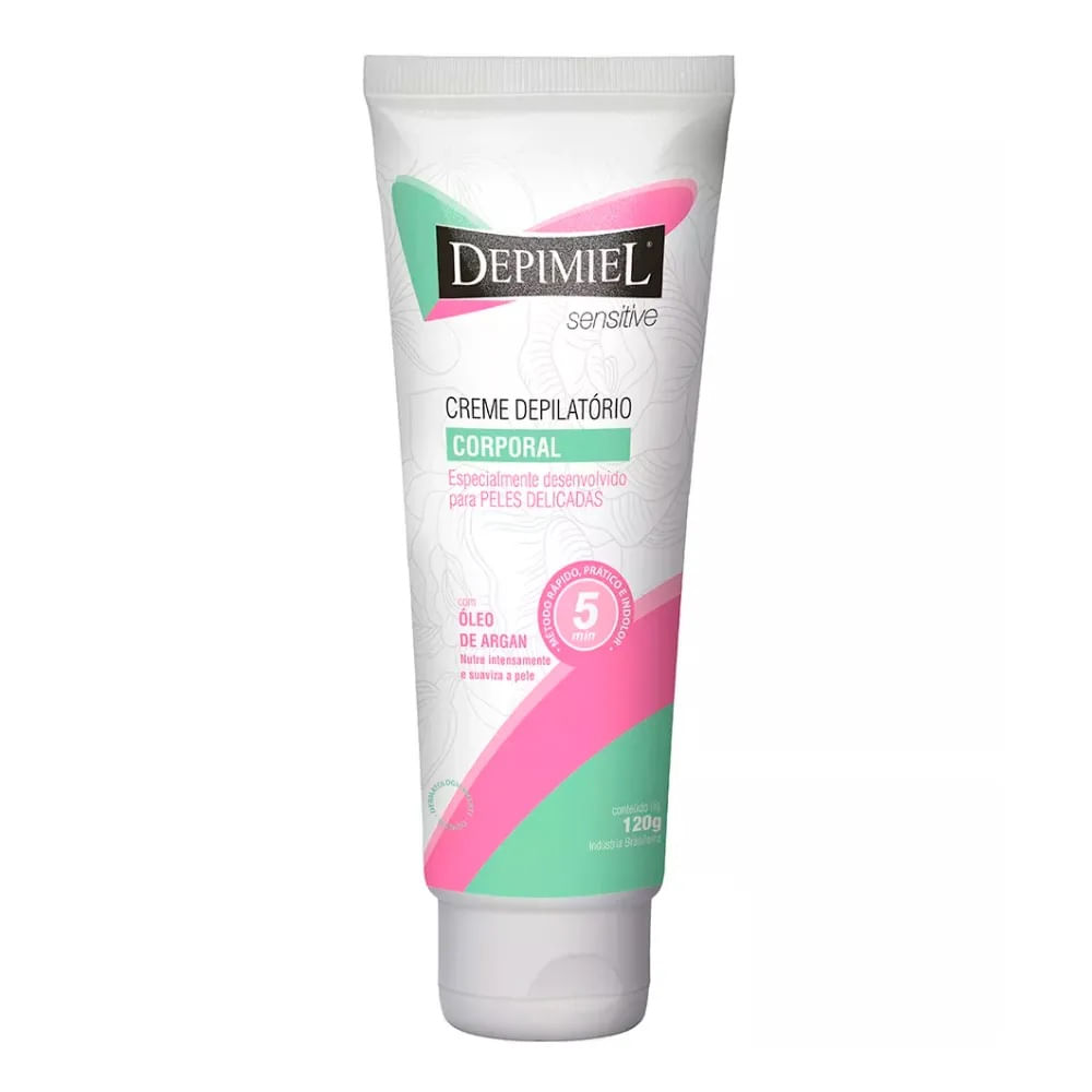 Encontraproduto.com.br - Depimiel Corporal Creme Sensitive - Depilatório 120g