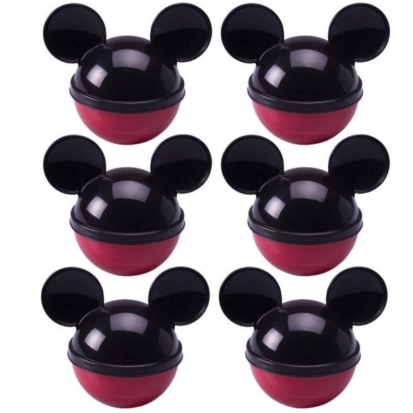 Encontraproduto.com.br - Kit 6 Porta Objetos Lembrancinha Aniversário Mickey 220ml - Plasútil