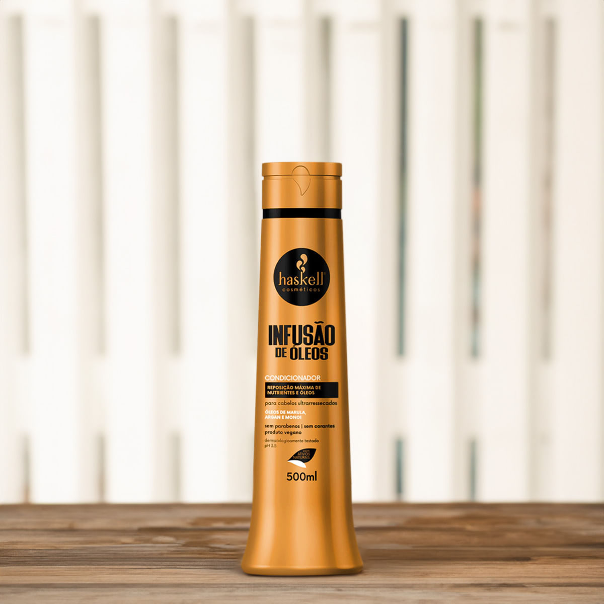 Encontraproduto.com.br - Kit Haskell Infusão de Óleos Shampoo Condicionador e Máscara G (3 produtos)