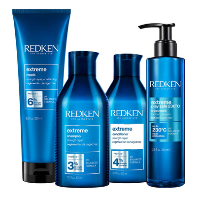Encontraproduto.com.br - Kit Redken Extreme Home Care Leave-in (4 produtos)