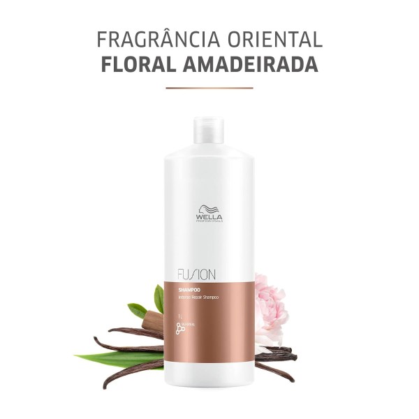 Encontraproduto.com.br - Kit Wella Professionals Fusion Reflections Salon Total 150 Oil (4 produtos)