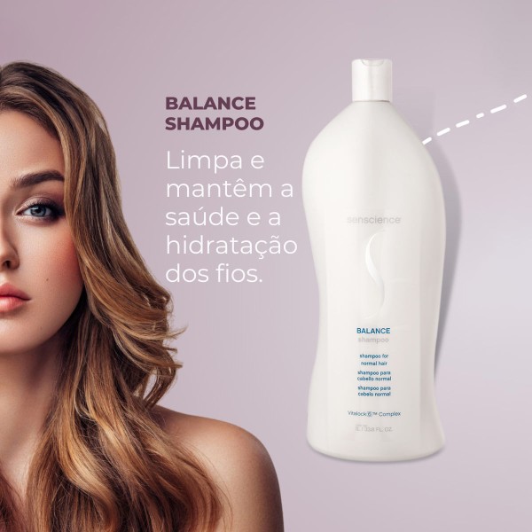 Encontraproduto.com.br - Kit Senscience Balance Inner Shampoo Máscara (2 produtos)