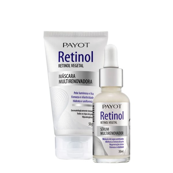 Kit Payot Retinol Multirenovador Sérum Máscara (2 produtos)