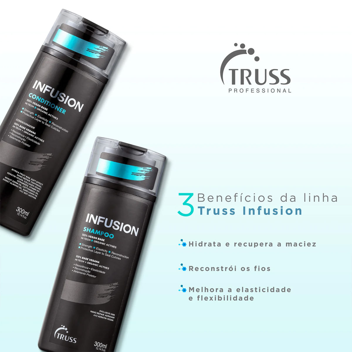 Kit Truss Infusion Specific Uso Obrigatório Duo Reconstrutor (4 produtos)