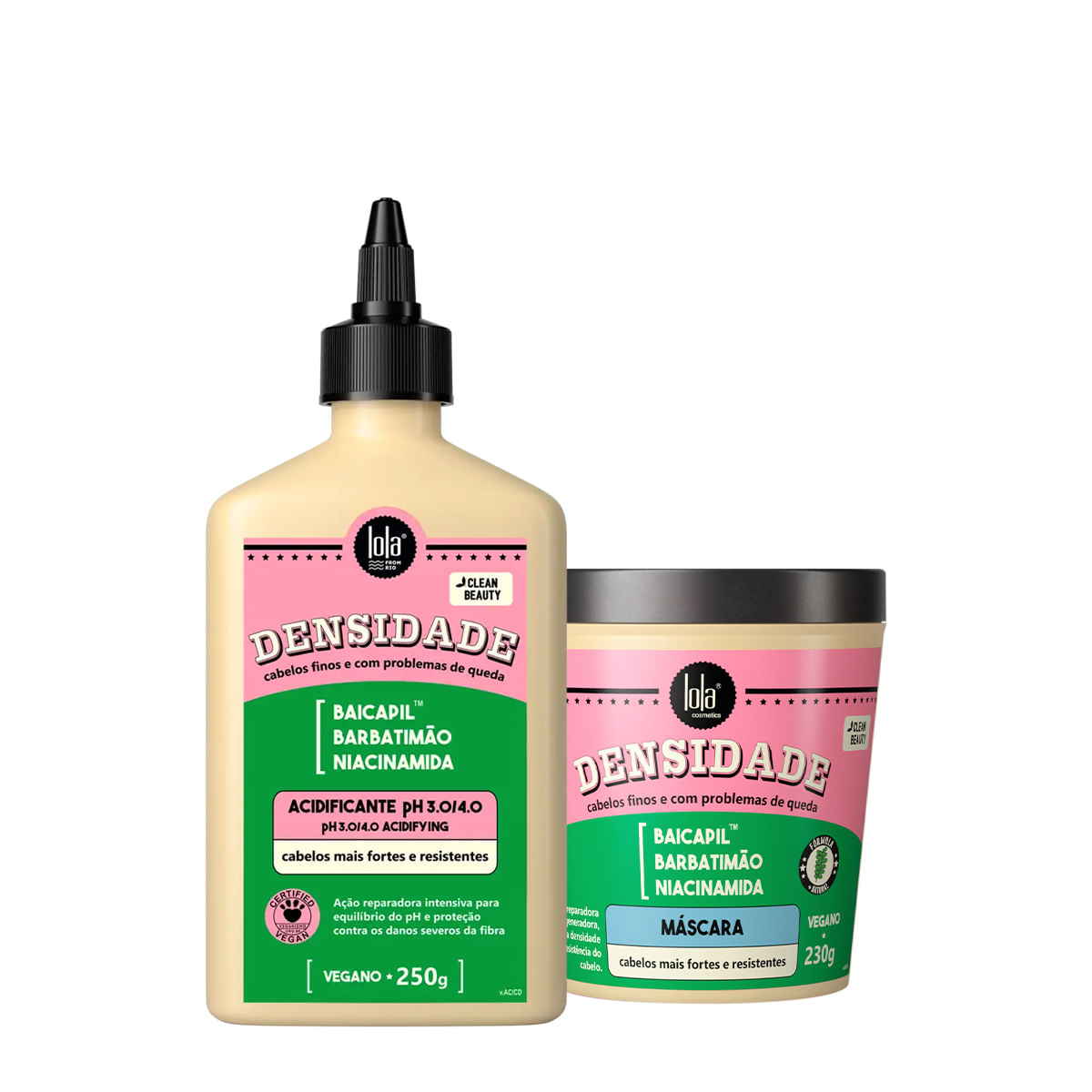 Kit Lola From Rio Densidade Máscara Acidificante (2 produtos)